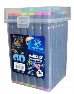 ДВУХСТОРОННИЕ ШКОЛЬНЫЕ ХУДОЖЕСТВЕННЫЕ МАРКЕРЫ В ФОРМАТЕ, 36 ЦВЕТОВ