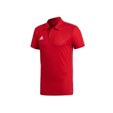 T-shirt Męski Adidas CV3591 CORE18 POLO M