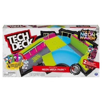 Spin Tech Deck Ramp Neon Mega 6063752 Pud4