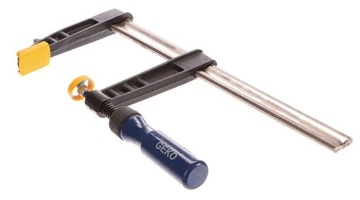 Струбцина столярная винтовая 120х300мм Прочная сталь GEKO PROFI