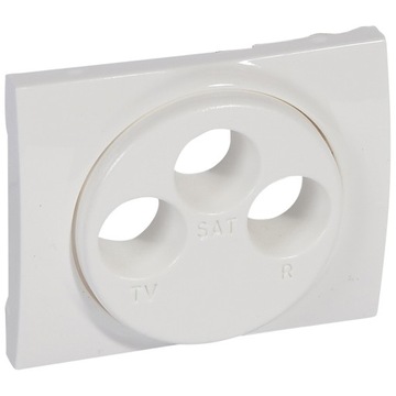 PLAKIETKA GNIAZDA ANTENOWEGO TV-RD-SAT ARCTIC SISTENA LIFE -771073- LEGRAND