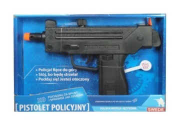 Swede Pistolet поліцейський з польським модулем звуковим