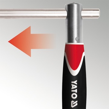 АДАПТЕР YATO ТИПА-T С ВРАЩАЮЩЕЙСЯ РУЧКОЙ 1/2