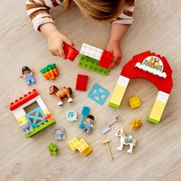 LEGO 10951 Конный завод Duplo и кубики пони