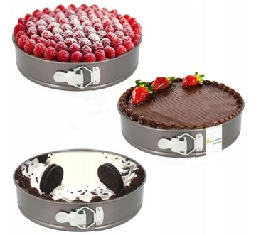 ПЛИТКА ДЛЯ ТОРТА Противень для торта FORM Круглый, съемный, 24–26–28 см