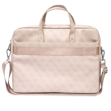 Guess Saffiano 4G Triangle Logo Computer Bag - Torba na notebooka 16"