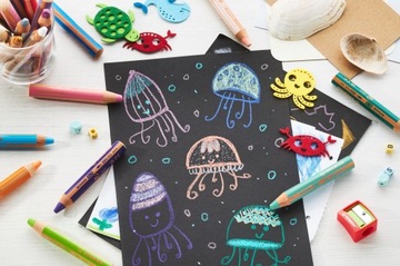 Kredka Gruba XXL Stabilo Woody 3w1 Pomarańczowa