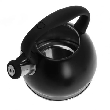 Чайник Klausberg стальной 2 л, черный