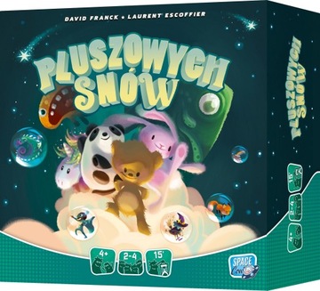 PLUSZOWYCH SNÓW! - GRA PLANSZOWA RODZINNA DLA DZIECI - REBEL