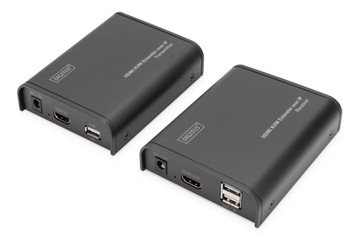 KVM-удлинитель/удлинитель (HDMI+USB) до 120 м по Cat.5e UTP или IP