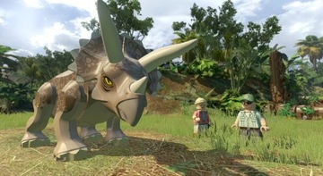 LEGO JURASSIC WORLD PS3 PL ДЛЯ ДЕТЕЙ ДЛЯ 2 ИГРОКОВ
