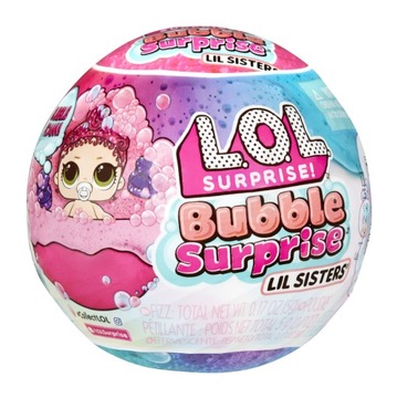 LOL Bubble Suprise lil sisters lalka DUŻA KULA