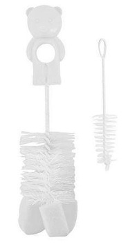 Щетка для бутылок с губкой