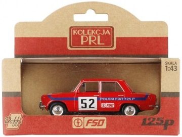 PRL FIAT 125P РАЛЛИ - Красный