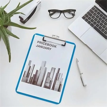 Блокнот для записей Leitz Wow формата А4, синий.