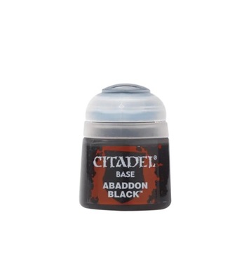 Farba Farbka Citadel Base Abaddon Black