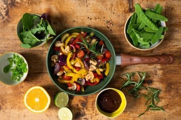 Just Vegan - Сковорода-вок Cera Vegan Eco - 28 см