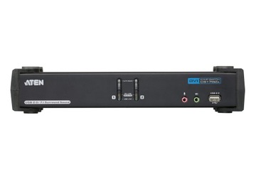 KVM-переключатель ATEN CS1782A-AT-G, 2 порта, USB 2.0
