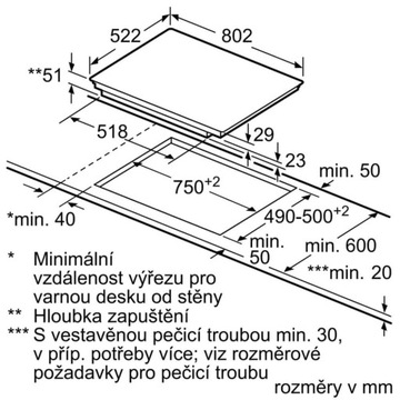 BOSCH PVS851FB5E индукционная варочная панель 80,2 см
