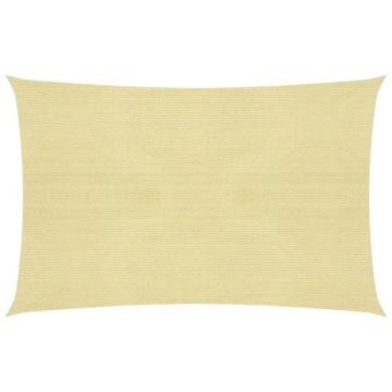 vidaXL Садовый парус из ПЭВП, прямоугольный, 2x4 м, бежевый