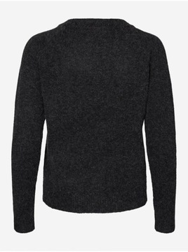 Vero Moda Sweter 10201022 Czarny Regular Fit