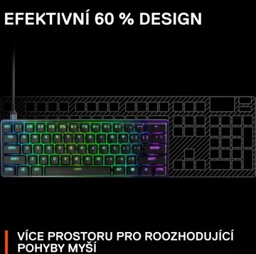 Мини-клавиатура STEELSERIES Apex 9