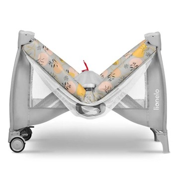 Lionelo Детская кроватка STEFI PLUS PINK YELLOW