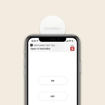 SwitchBot Tag NFC умная кнопка SmartHome