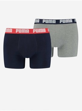 PUMA BOKSERKI MĘSKIE MAJTKI FASHION BOXERS 2 PAK r.M