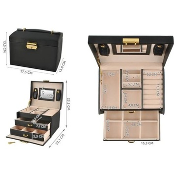 Шкатулка/футляр для драгоценностей - черный