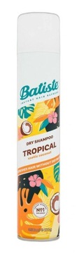 Suchy szampon do każdego koloru włosów Batiste Tropical 350 ml