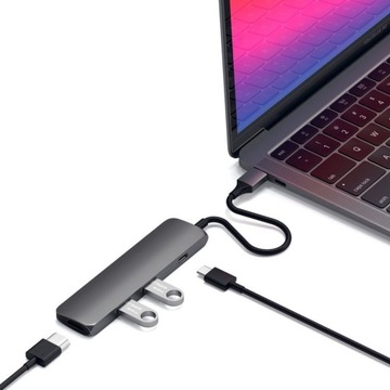 АДАПТЕР-ХАБ SATECHI MACBOOK IPAD USB-C HDMI USB-A