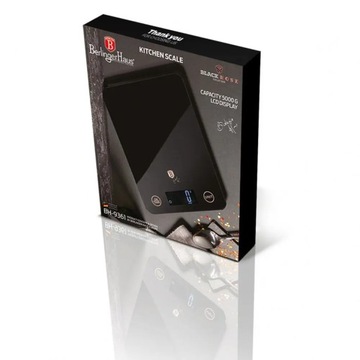 ЭЛЕКТРОННЫЕ КУХОННЫЕ ВЕСЫ BERLINGER HAUS BH-9361
