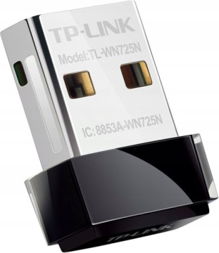 Сетевая карта Wi-Fi TP-Link TL-WN725N USB 150 Мбит/с