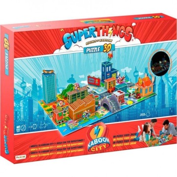 Super Things Super Zings Kaboom City Magic Box 3D-пазл CITY BOARD