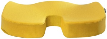 Ergo Cozy Leitz желтая ортопедическая подушка на стул + ножницы