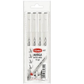 Manga Sketch Liner 4 цвета