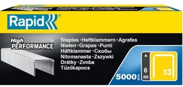 Скобы для пистолетных степлеров Rapid 13/6 5M 5