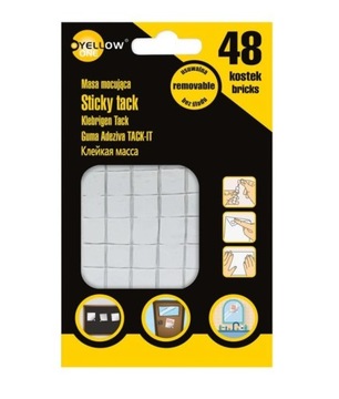 MASA MOCUJĄCA YELLOW ONE 50G Solidna 48 kostek