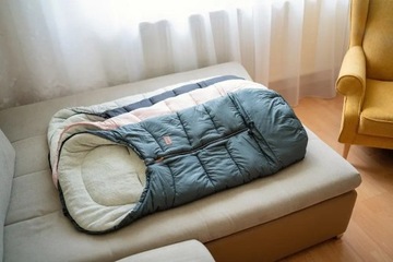 Petite&Mars JIBOT ЗИМНИЙ СПАЛЬНЫЙ МЕШОК 3В1 ЧЕРНЫЙ