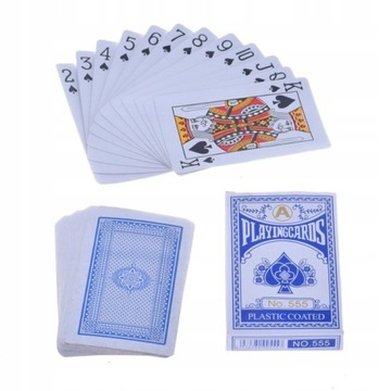 ИГРОВЫЕ КАРТЫ В ПОКЕР, КОЛОДА КАРТ С ПОКРЫТИЕМ, НАБОР, 54 ПРЕДМЕТА, ПУТЕШЕСТВЕННЫЙ