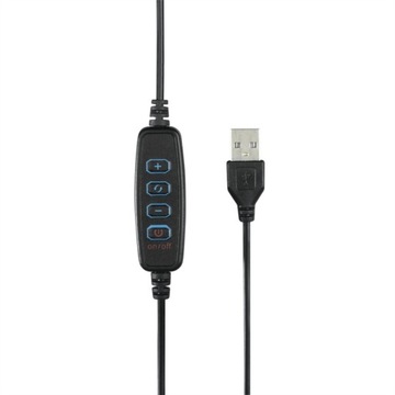 Hama FoldUp 102 Штатив со светодиодным кольцевым фонарем