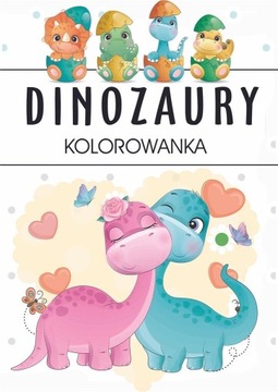 Dinozaury. Kolorowanka