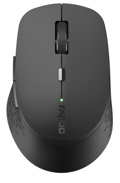 Rapoo M300 mysz bezprzewodowa Bluetooth USB 2,4GHz 1600DPI cicha czarna 2w1