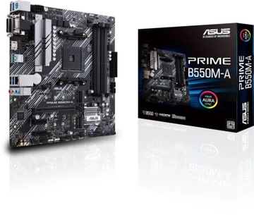 Материнская плата PRIME B550M-A AM4 4DDR4 DVI-D/HDMI