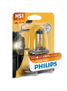 PHILIPS VISION MOTO +30% HS1 12V 35/35W PX43T