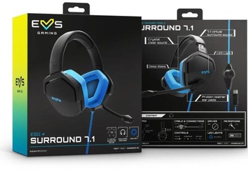 Игровая гарнитура Energy Sistem ESG 4 Surround 7.1 Проводная гарнитура