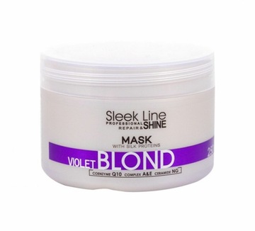 Стапиз Маска SLEEK LINE BLOND VIOLET 250 мл