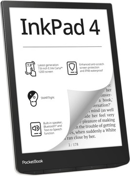 Электронная книга PocketBook InkPad 4 с ПОДСВЕТКОЙ