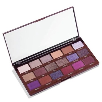 Палетка теней для век Makeup Revolution Violet Chocolate